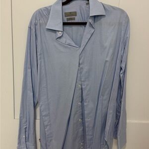 Canali Sky Blue Dress Shirt for Men